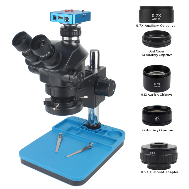 Simul-Focal Industrial Microscope 4K Hdmi - 1080P 48MP 2K 4K HDMI USB