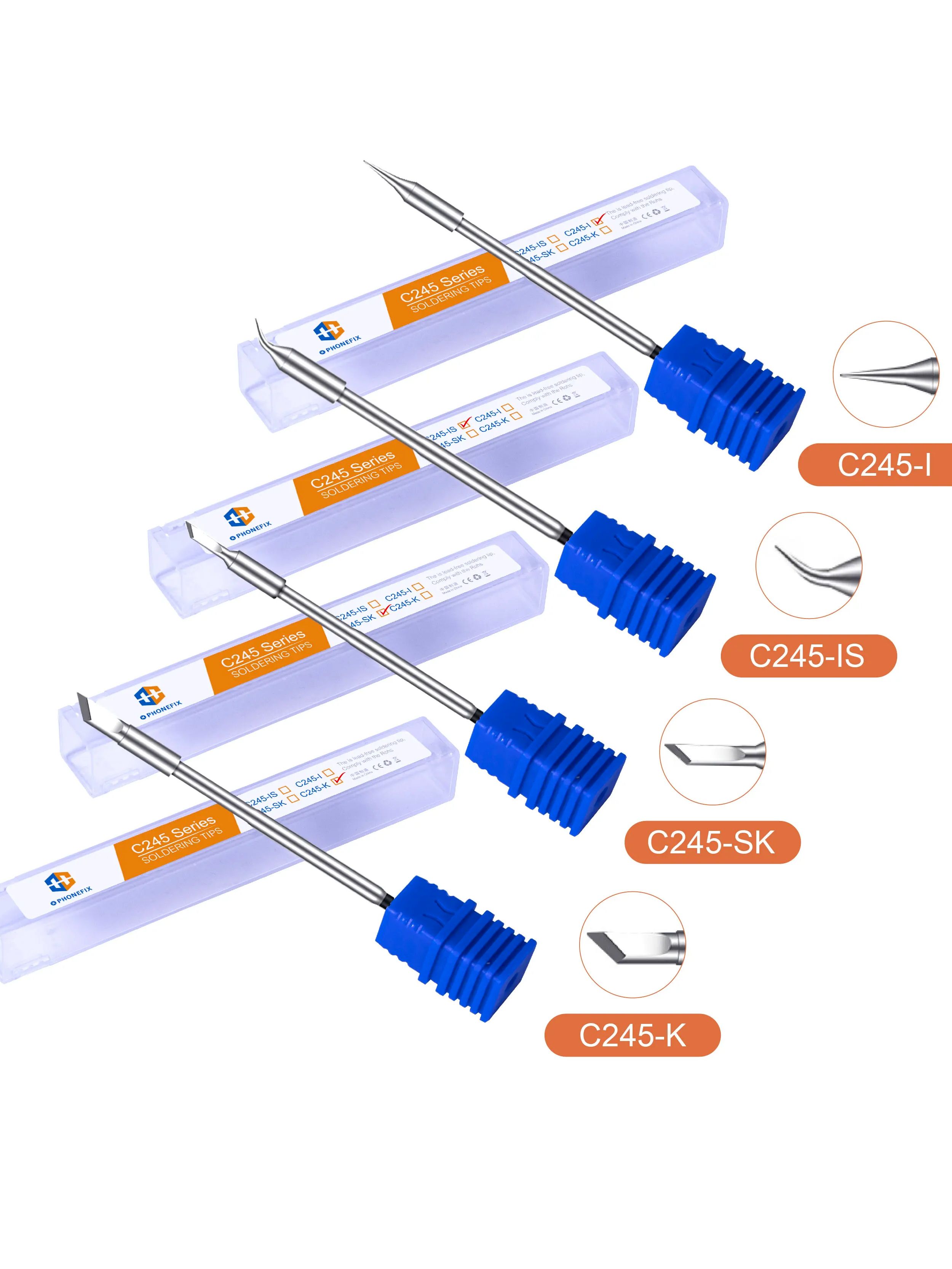 C115 Nano Soldering Iron Station - C210 C245 C115 Soldering Iron Tips