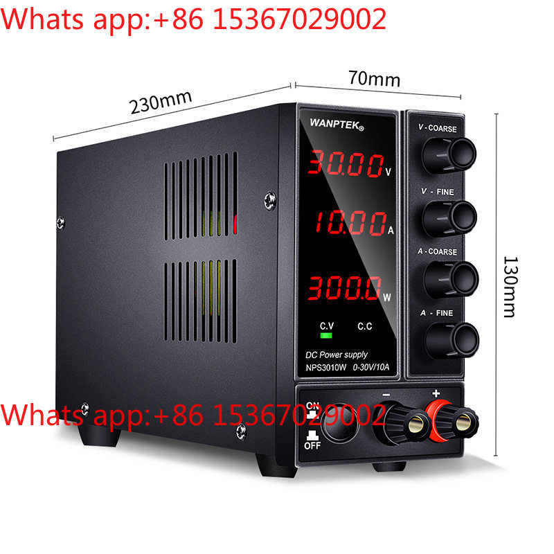 High Precision Dc Power Supply 30V 10A - NPS3010W DC Power Supply Adjustable 30V