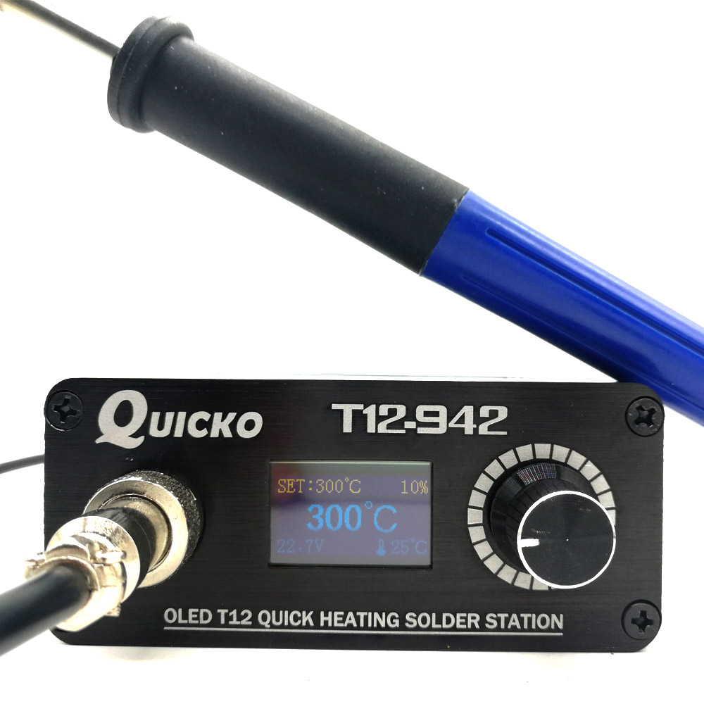 T12 Soldering Station Oled - QUICKO MINI T12 STC OLED Digital