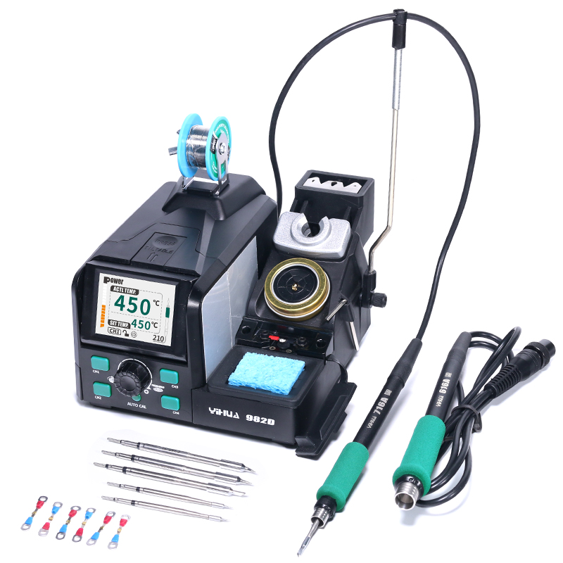 C210 Precision Soldering Station - 982D Rapidly Heating Precision Solder Iron