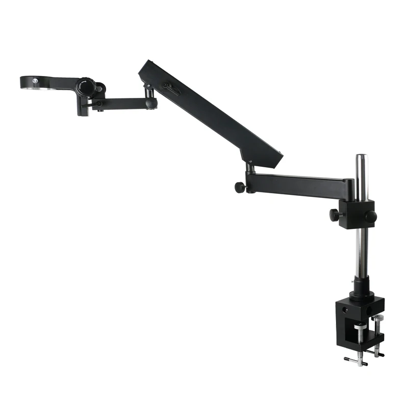 Articulating Arm Boom Stand Microscope - Articulated Arm Clamp Stand Adjustable 76mm