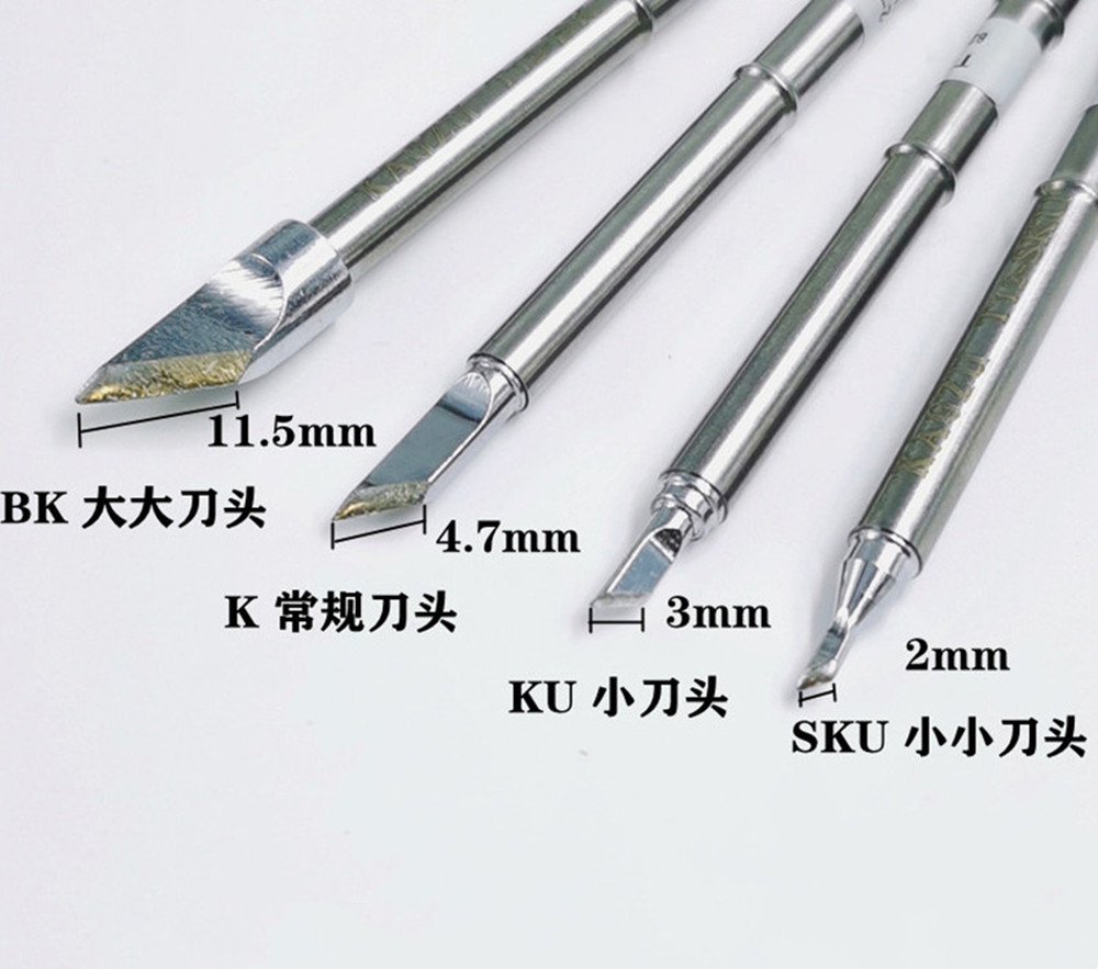 T12 Soldering Station Oled - T12-BK/SKU/C6/C8/C10/C15 Welding Iron Tips Designed for
