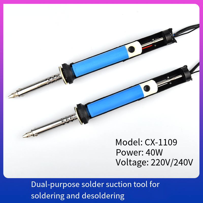 Desoldering Pump Electric Vacuum Station - AC 110V/220V Electric Tin Suction Sucker