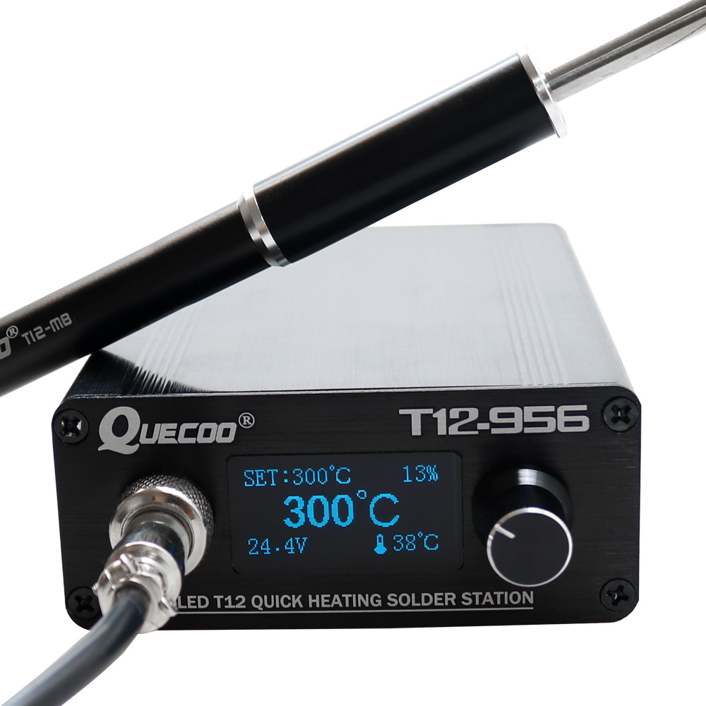 T12 Soldering Station Oled - QUECOO T12-956 Soldering Digital Station Electronic