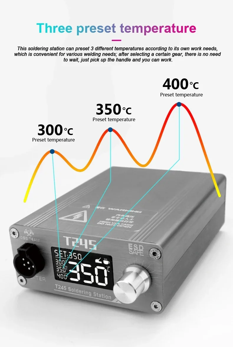 OSS T245 Soldering Station 130 - C245 Soldering Station 130W review and price
