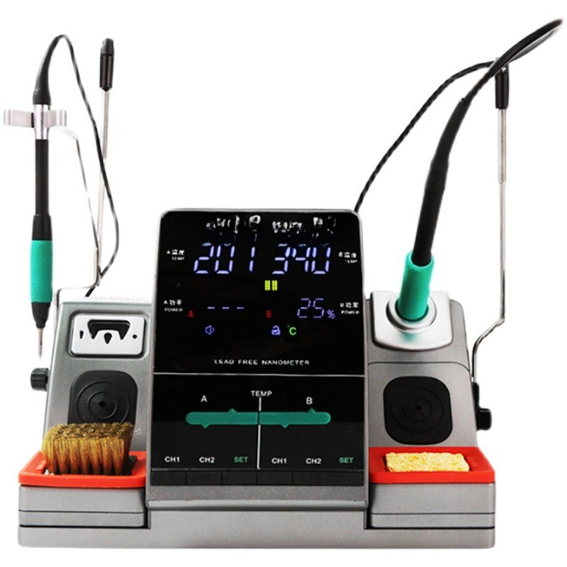 Nano welding table with C210 s - C115 Nano Soldering Iron Station review and price