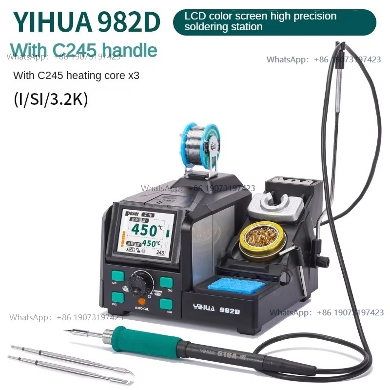 982D Digital Rapid Heating Sol - C210 Precision Soldering Station review and price
