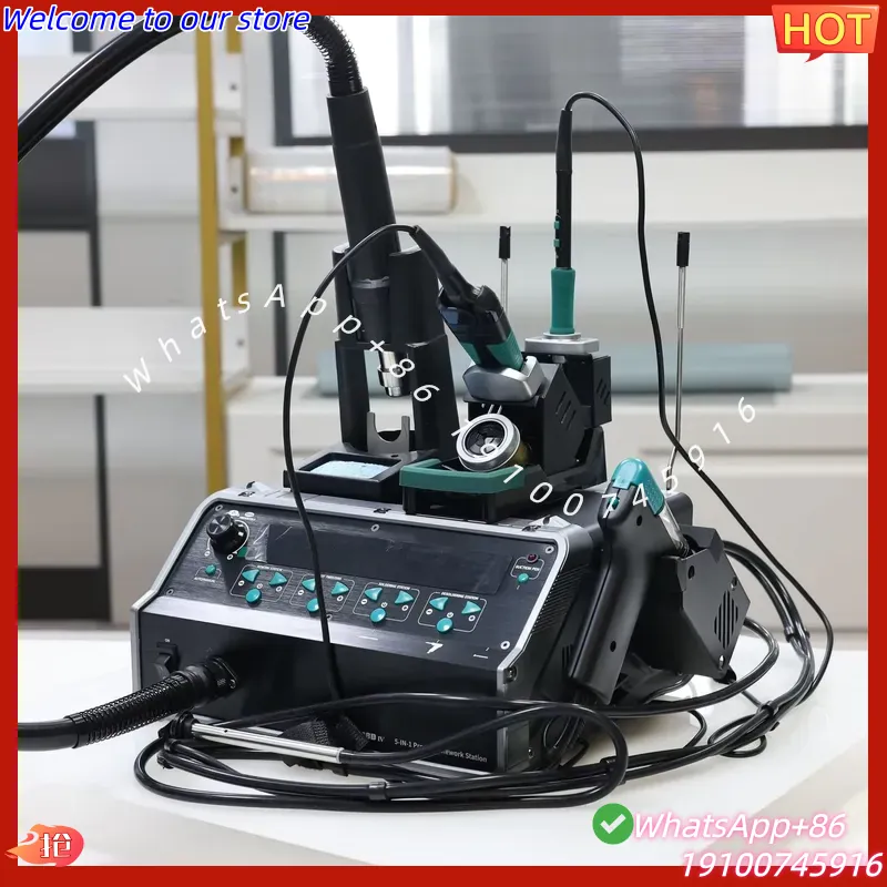 2026Hot YIHUA-948D IV 5-in-1 S - Desoldering Pump Electric Vacuum Station review and price