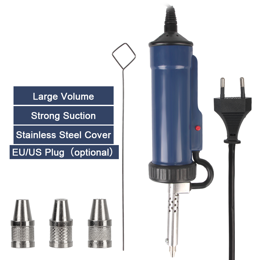 Tin Sucker Vacuum with 3 Sucti - Desoldering Pump Electric Vacuum Station review and price