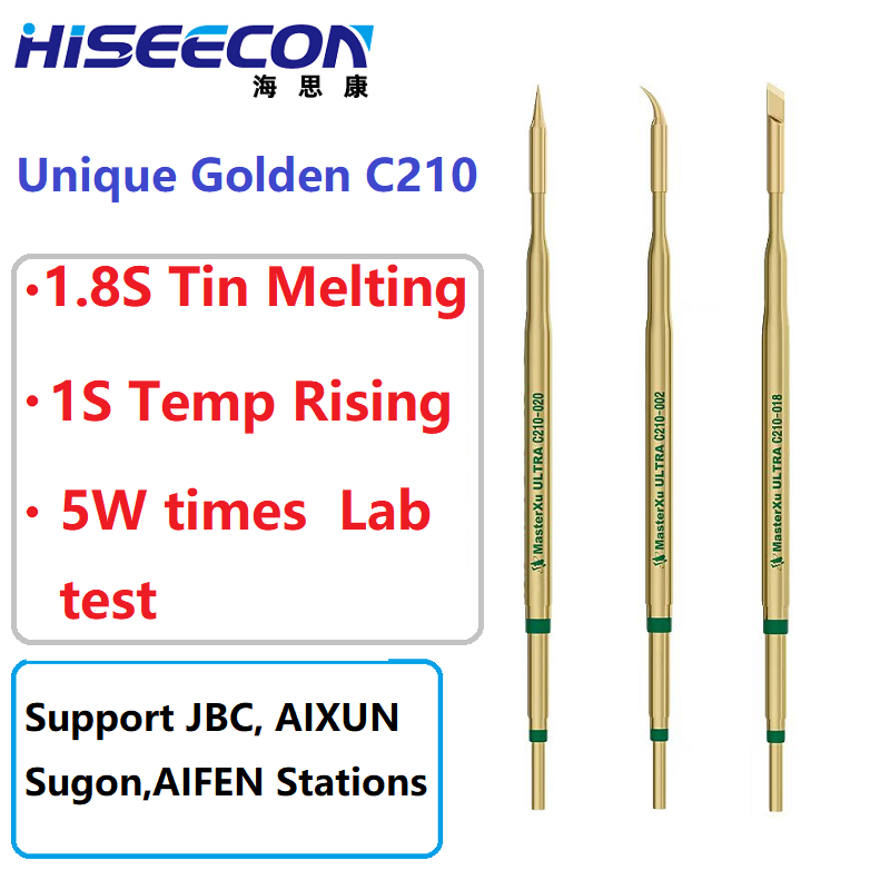 2PCS Golden C210 Soldering Iro - C210 Precision Soldering Station review and price