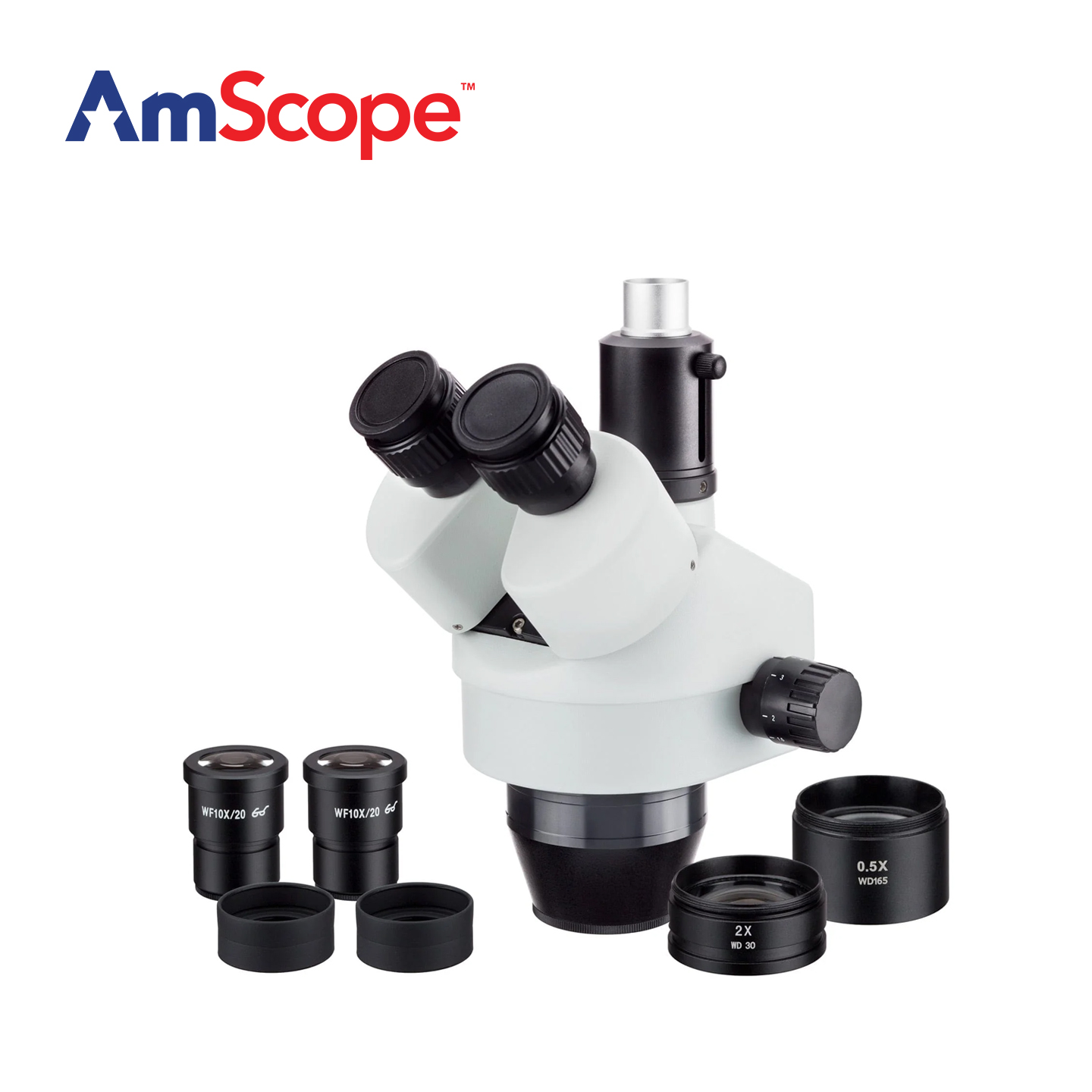 AmScope 7X-45X Magnification T - Trinocular Stereo Microscope 7X-45X review and price