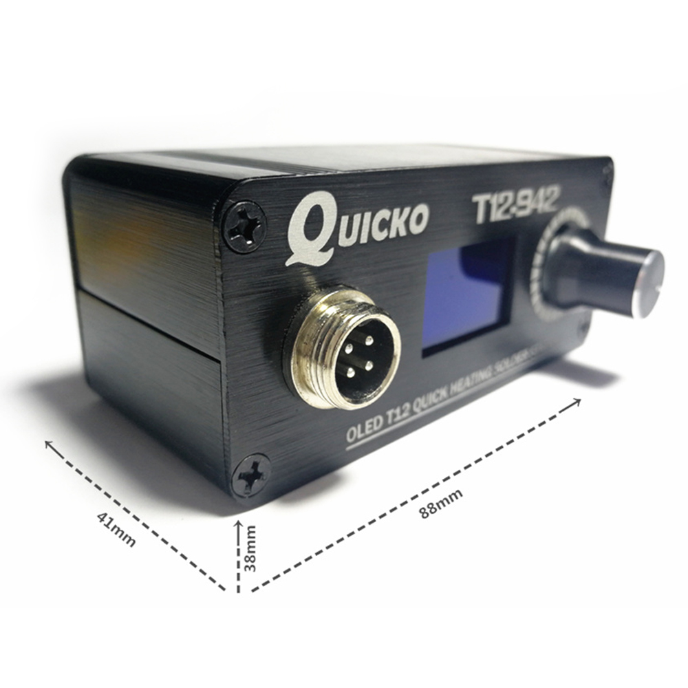 QUICKO MINI T12 STC OLED Digit - T12 Soldering Station Oled review and price