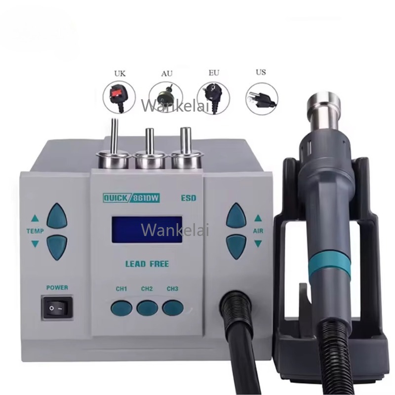 Original 1000W 220/110V QUICK  - Hot Air Rework Station 861Dw review and price
