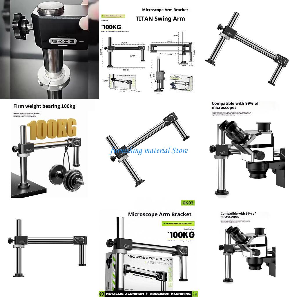 Y5GD Stereo Microscope Double  - Articulating Arm Boom Stand Microscope review and price