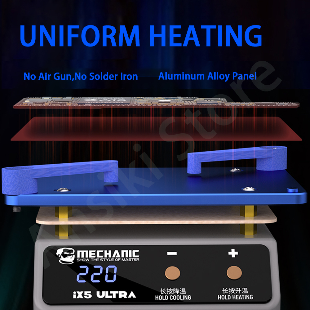 MECHANIC ix5 Ultra Heating Pla - Infrared Bga Rework Station review and price