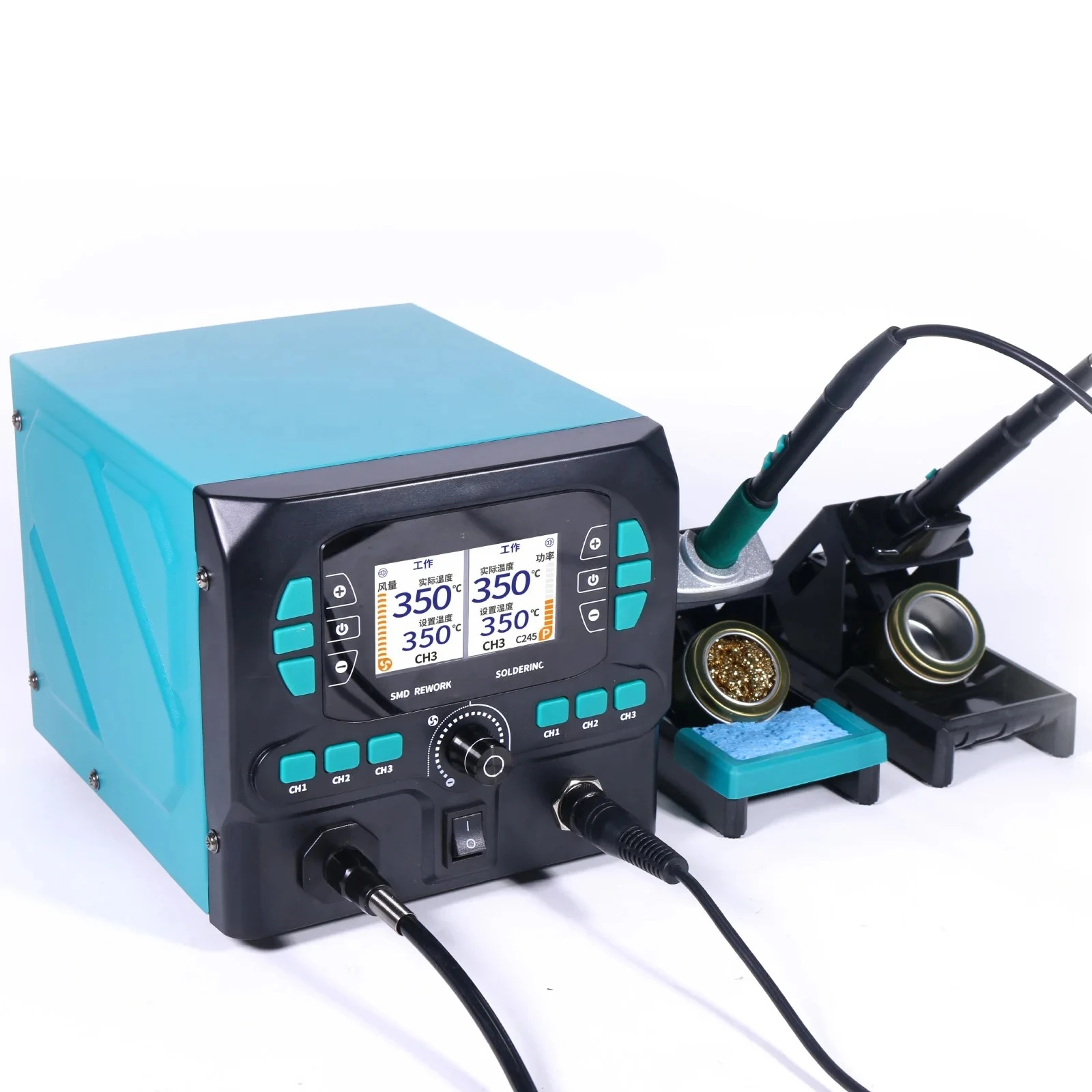 992D-II 2 In1 Tool Nano Hot Ai - C210 Precision Soldering Station review and price