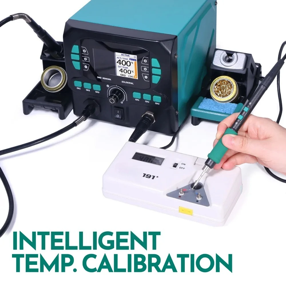 992D-II 2 In1 Tool Nano Hot Ai - C210 Precision Soldering Station review and price