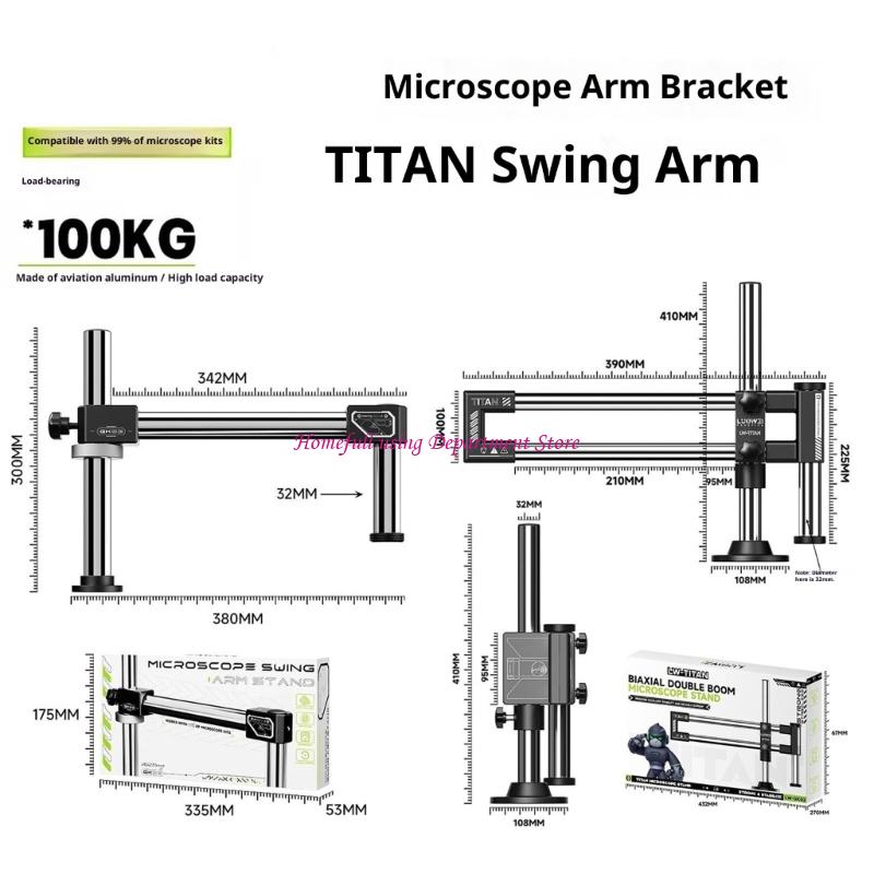  Stereo Microscope Double Arm  - Articulating Arm Boom Stand Microscope review and price