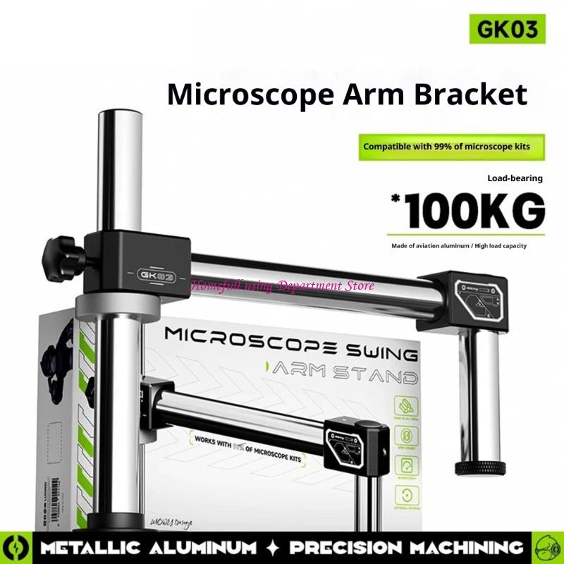  Stereo Microscope Double Arm  - Articulating Arm Boom Stand Microscope review and price