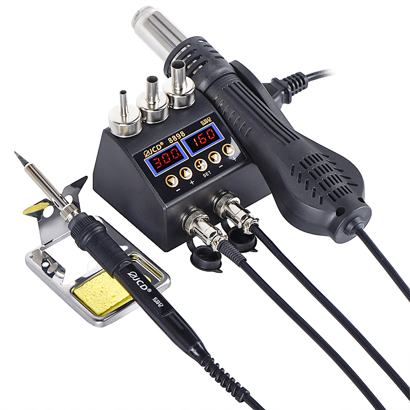 JCD 2 in 1 8898 Soldering Stat - 2 In 1 Soldering Rework Station 750W review and price