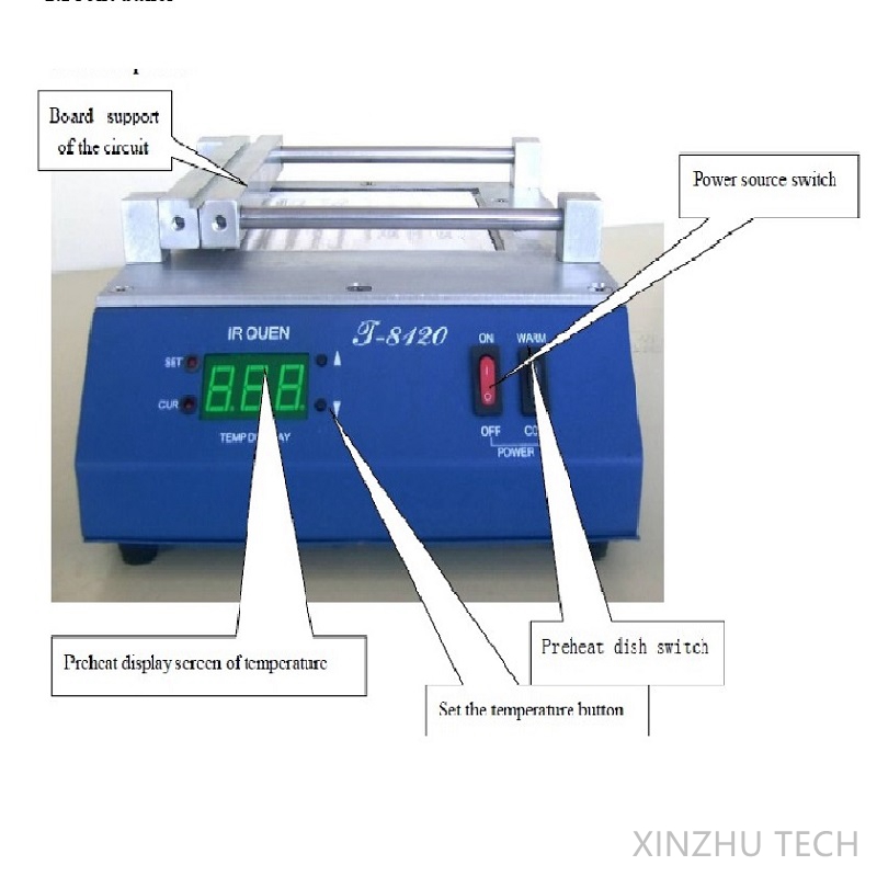 PUHUI T-8120 Preheater IR Preh - Infrared Bga Rework Station review and price